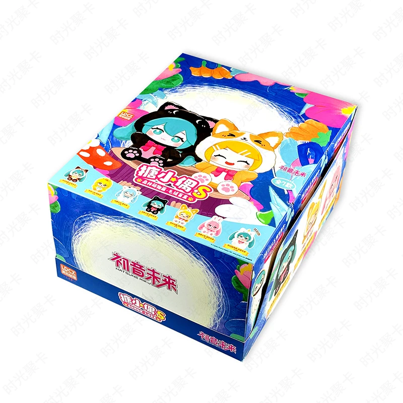 6Pcs Kawaii Hatsune Miku Forest Series Plush Toy With Box