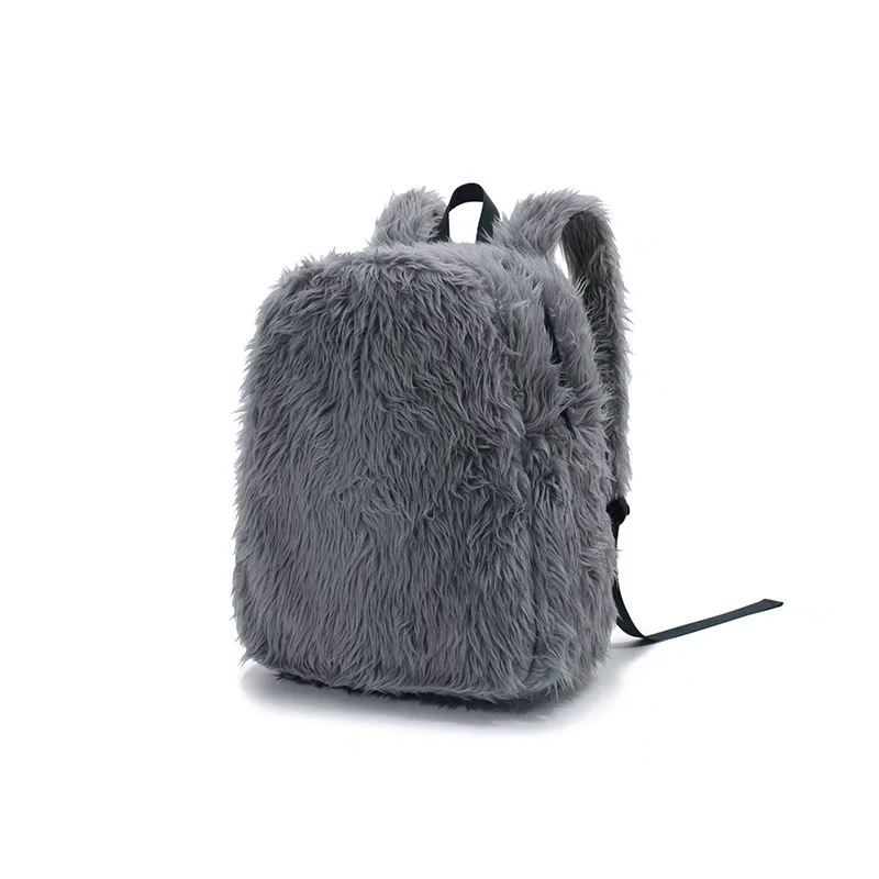 Faux Fur Kawaii Backpack For Women
