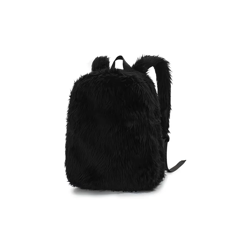 Faux Fur Kawaii Backpack For Women