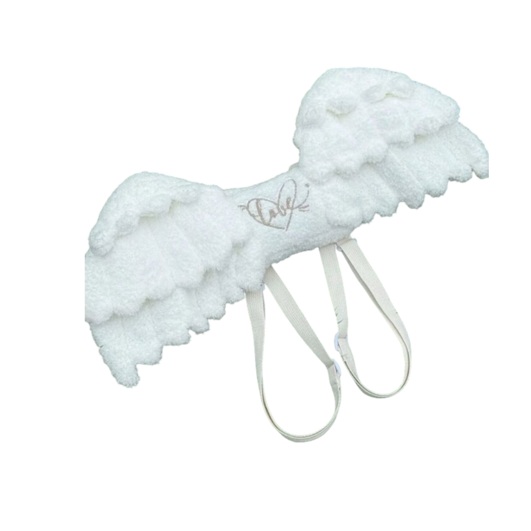 Kawaii Angel's Wings Plush Backpack