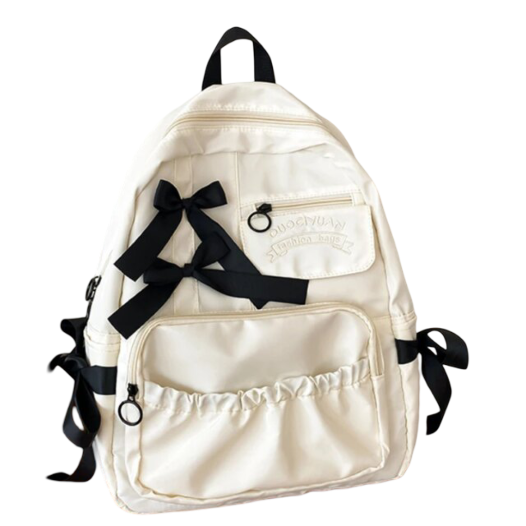 Kawaii Bow Nylon Backpack Kawaii Bow Nylon Backpack