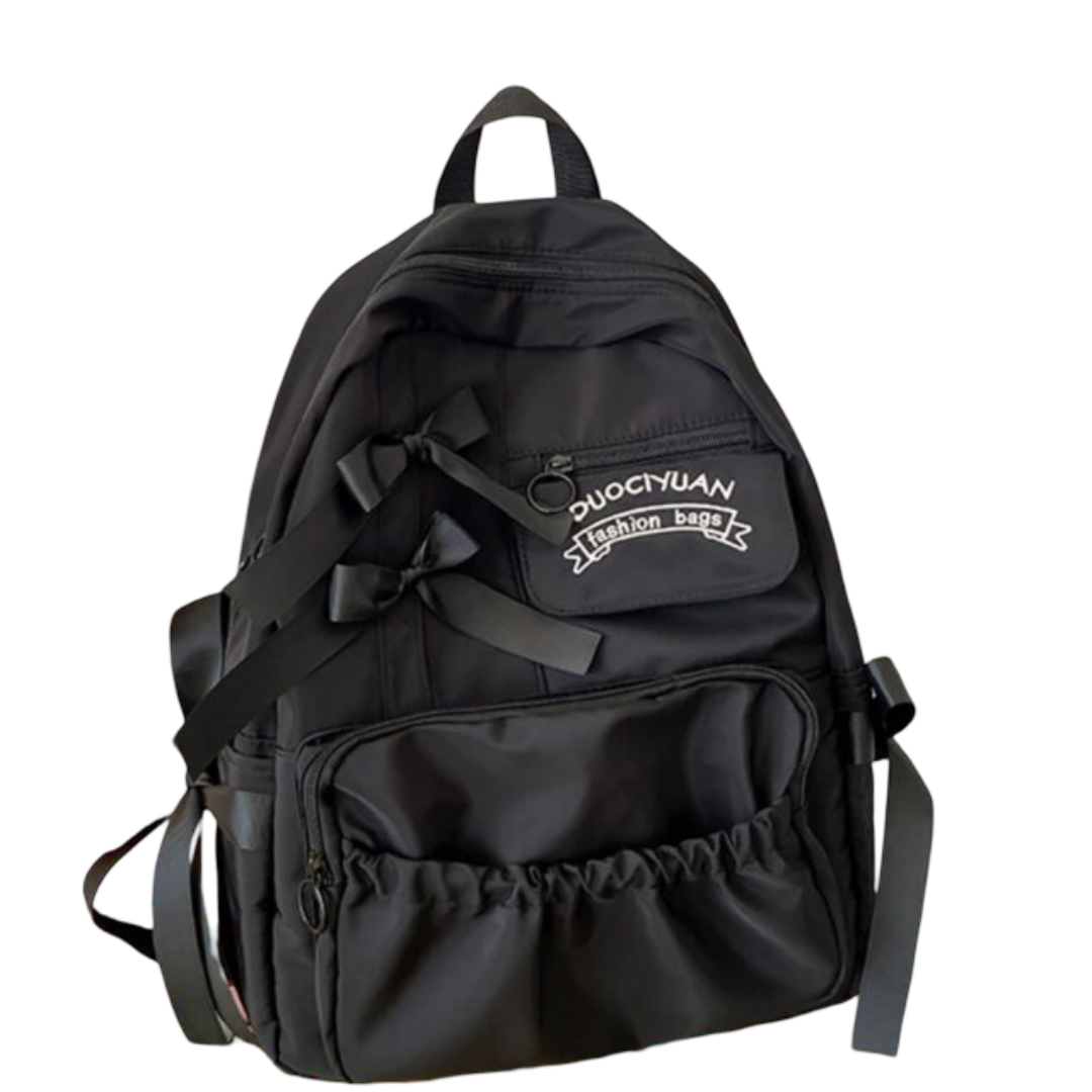 Kawaii Bow Nylon Backpack Kawaii Bow Nylon Backpack