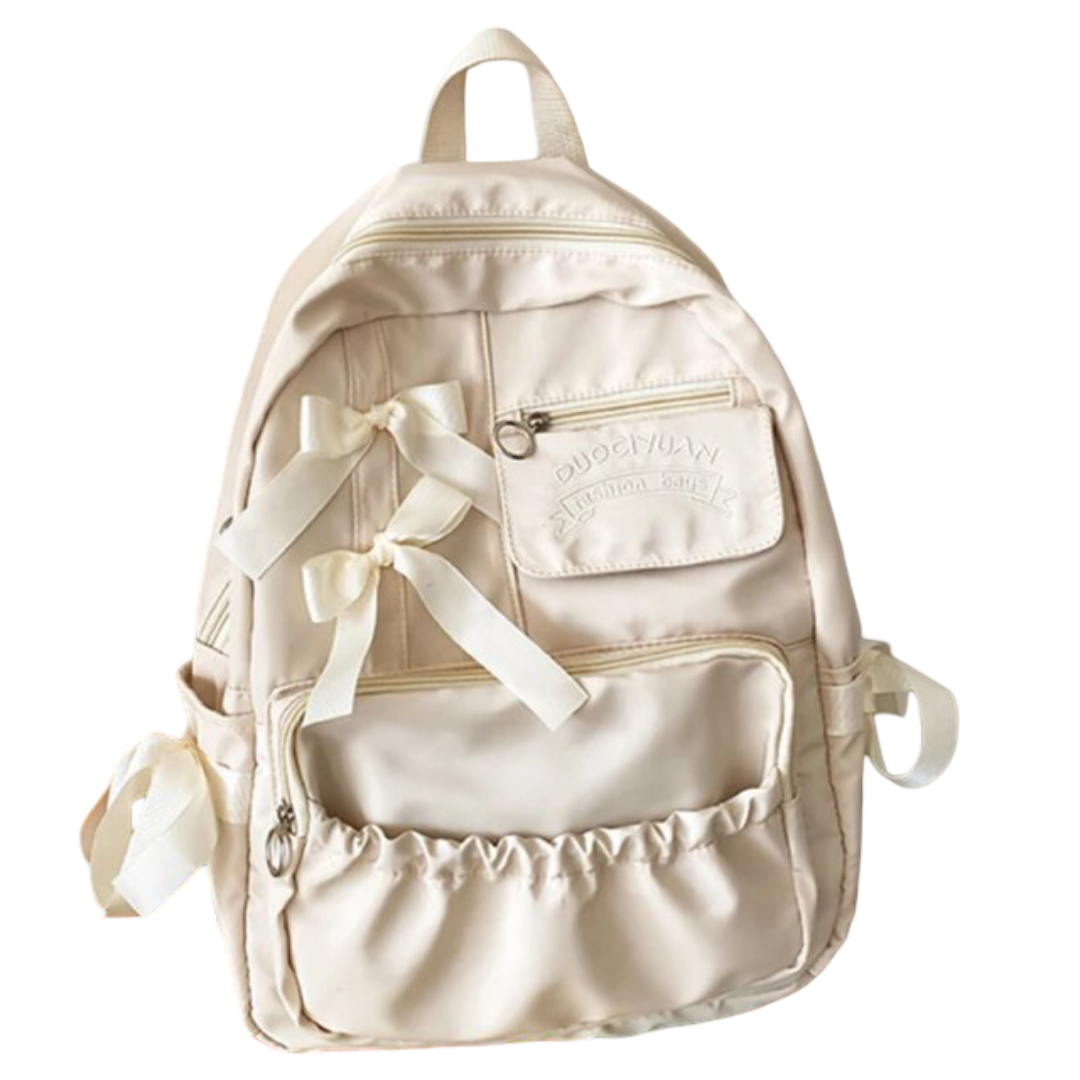 Kawaii Bow Nylon Backpack Kawaii Bow Nylon Backpack
