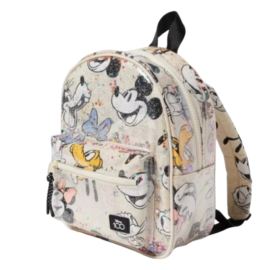 Kawaii Cartoon Mickey Mouse And Character Backpack