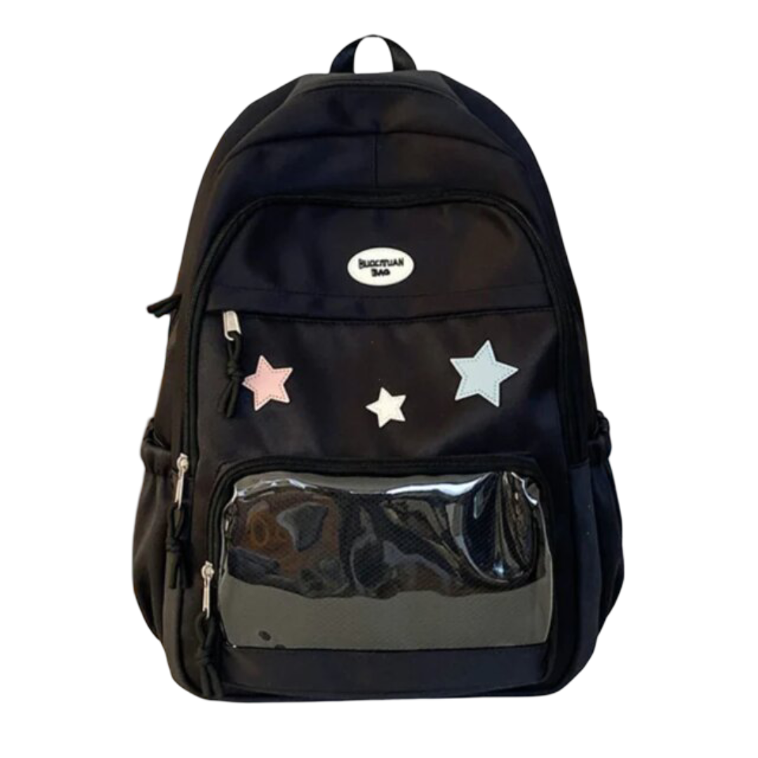 Kawaii Star Transparent Backpack