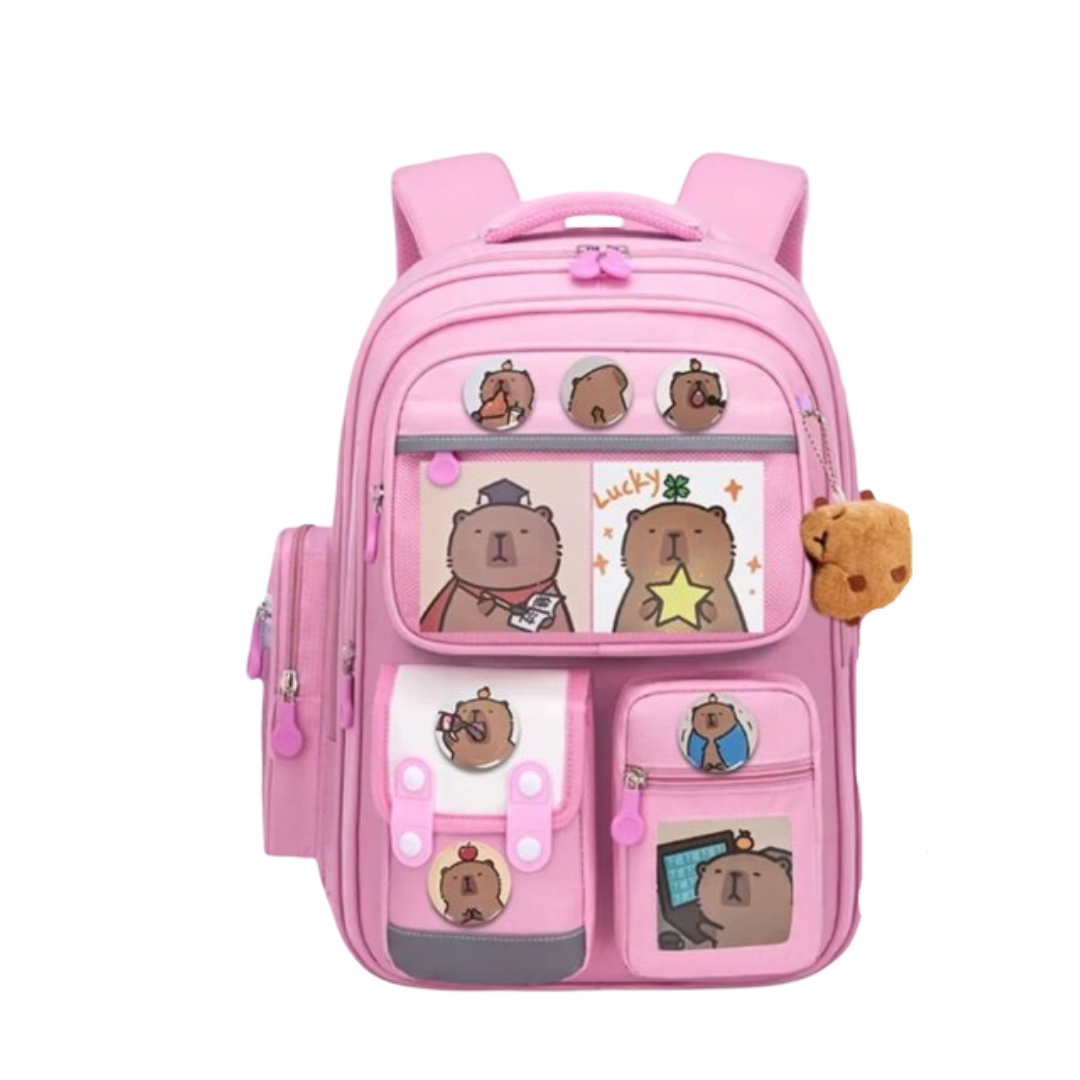 Capybara Waterproof Kawaii Backpack Capybara Waterproof Kawaii Backpack