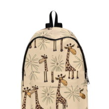 Kawaii Giraffe Pattern Backpack Kawaii Giraffe Pattern Backpack
