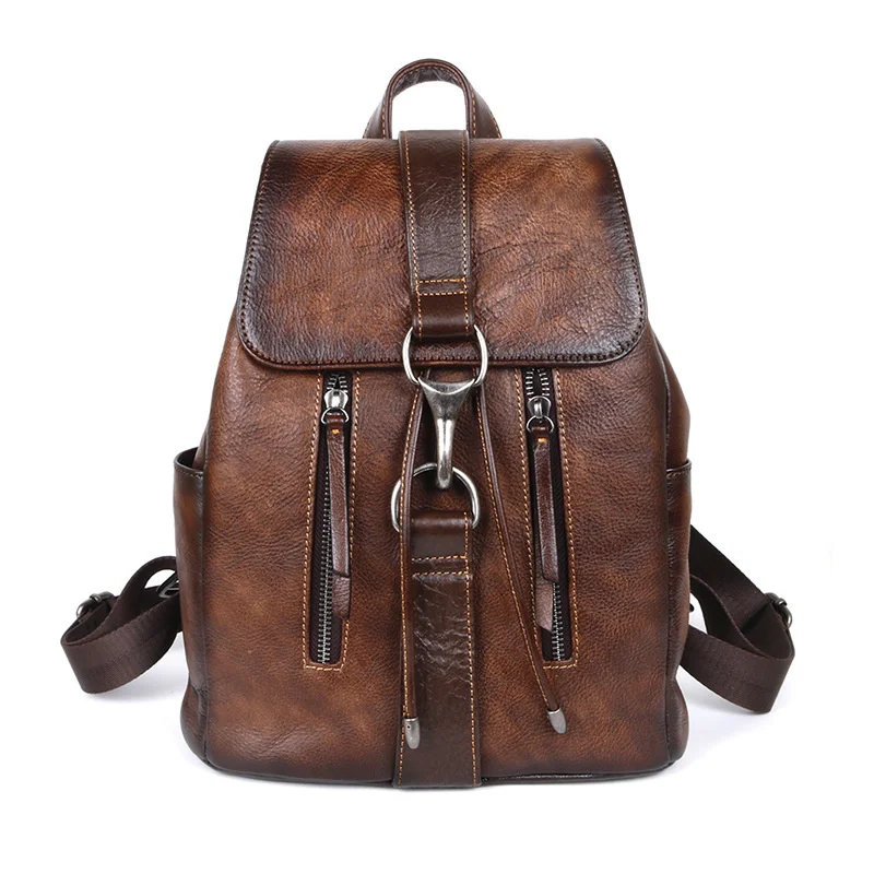 Kawaii Anti-Scratch Leather Backpack