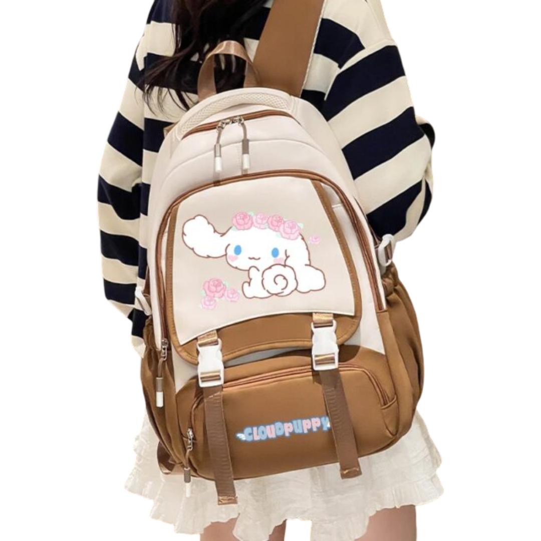 Anime Kawaii Sanrio Cinnamoroll Printed School Bag