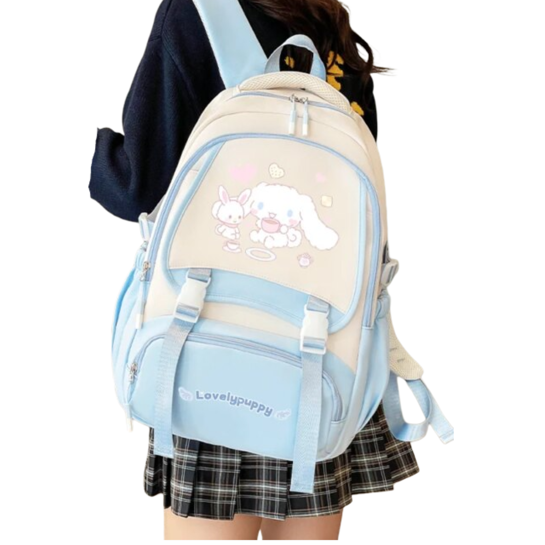 Kawaii Sanrio Cinnamoroll Printed School Bag