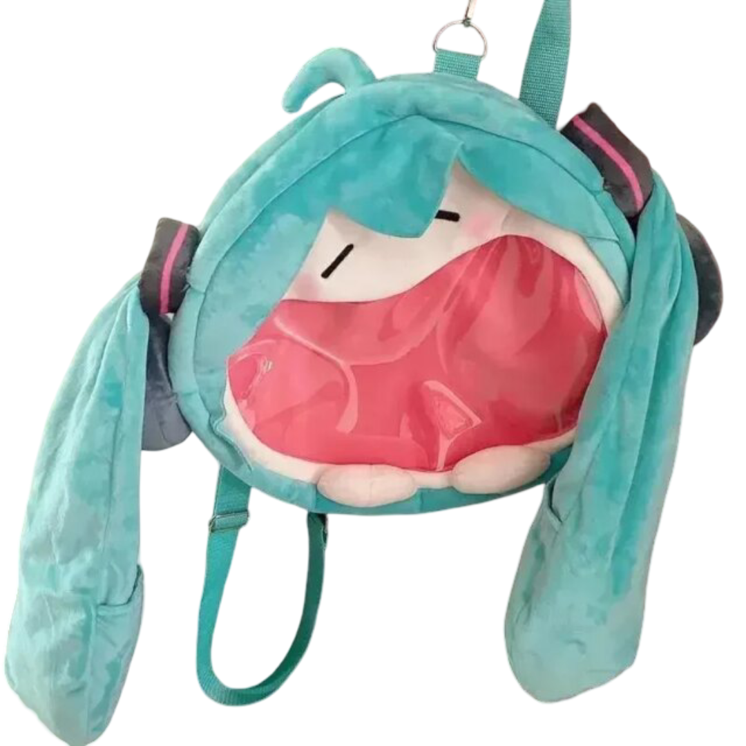 Hatsune Miku Plush Kawaii Backpack