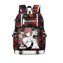 Anime Chainsaw Man Makima Kawaii Backpack Anime Chainsaw Man Makima Kawaii Backpack