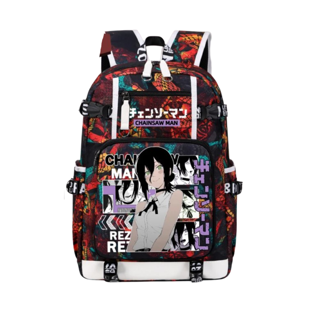 Anime Chainsaw Man Reze Kawaii Backpack
