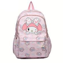 Kawaii Cartoon My Melody Nylon Student Backpack Kawaii Cartoon My Melody Nylon Student Backpack