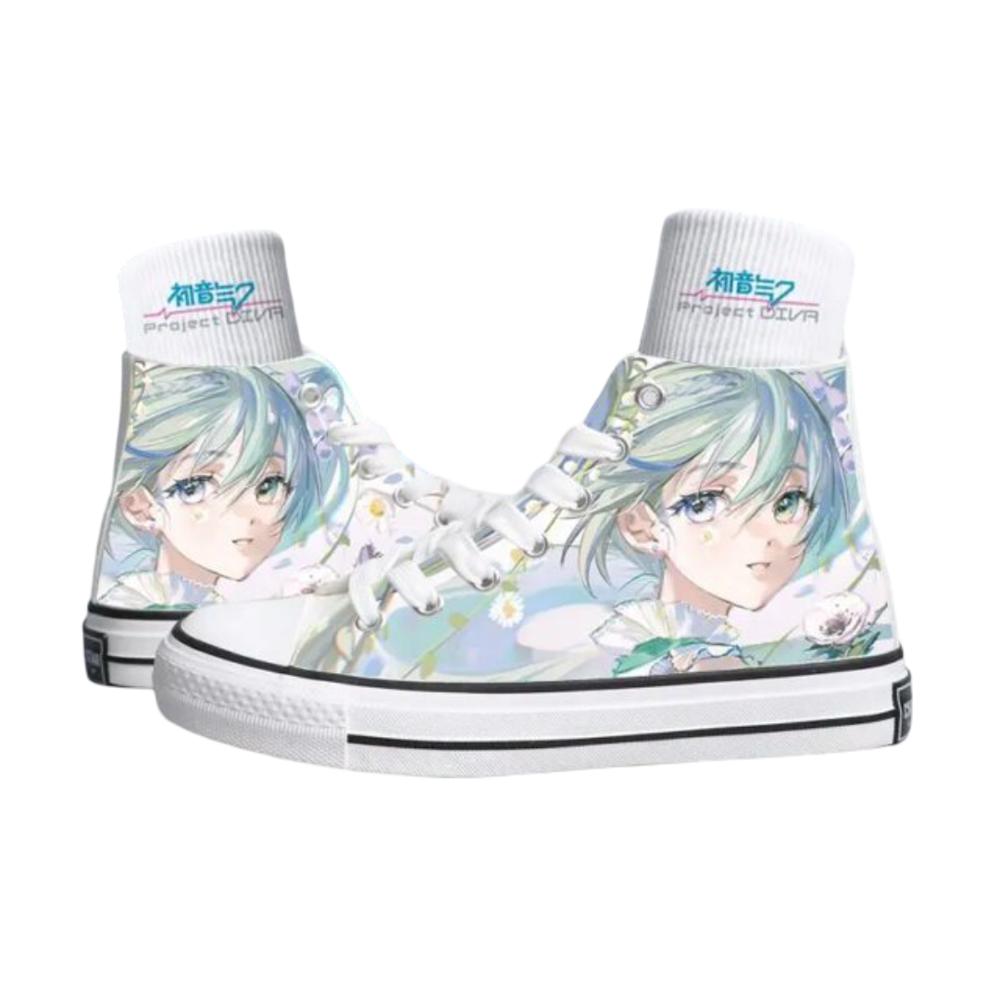Kawaii Cartoon Hatsune Miku Shoes