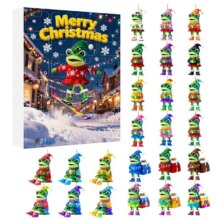 Frog Pendant Advent Calendar 2025 Christmas Advent Calendar Xmas 24 Days Countdown Calendar Xmas tree decorations Gift Frog Pendant Advent Calendar 2025 Christmas Advent Calendar Xmas 24 Days Countdown Calendar Xmas tree decorations Gift