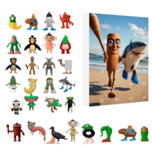 Kawaii Christmas Italian Brainrot Advent Calendar Silicone Toy Kawaii Christmas Italian Brainrot Advent Calendar Silicone Toy