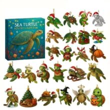 Kawaii Christmas Sea Turtles Advent Calendar Kawaii Christmas Sea Turtles Advent Calendar