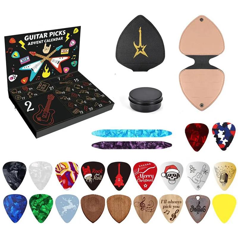 Kawaii Guitar Pick Christmas Advent Calendar