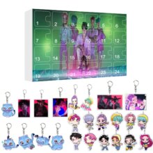 Anime Kawaii KPop Demon Hunters Advent Calendar Anime Kawaii KPop Demon Hunters Advent Calendar