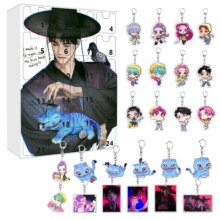 Anime Kawaii KPop Demon Hunters Advent Calendar With Keychain Anime Kawaii KPop Demon Hunters Advent Calendar With Keychain