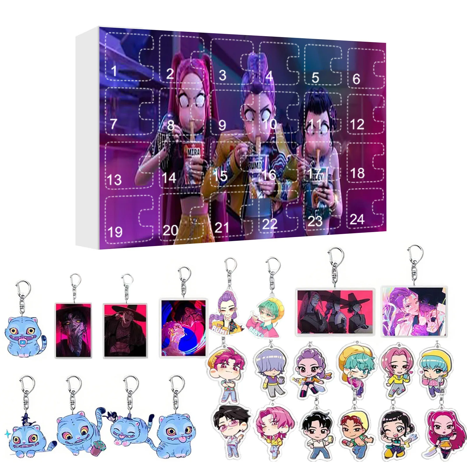 Kawaii KPop Demon Hunters Advent Calendar