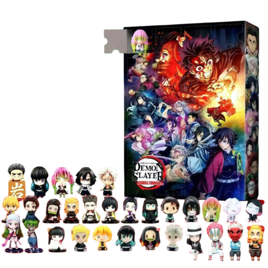 Christmas Kawaii Demon Slayer Advent Calendar