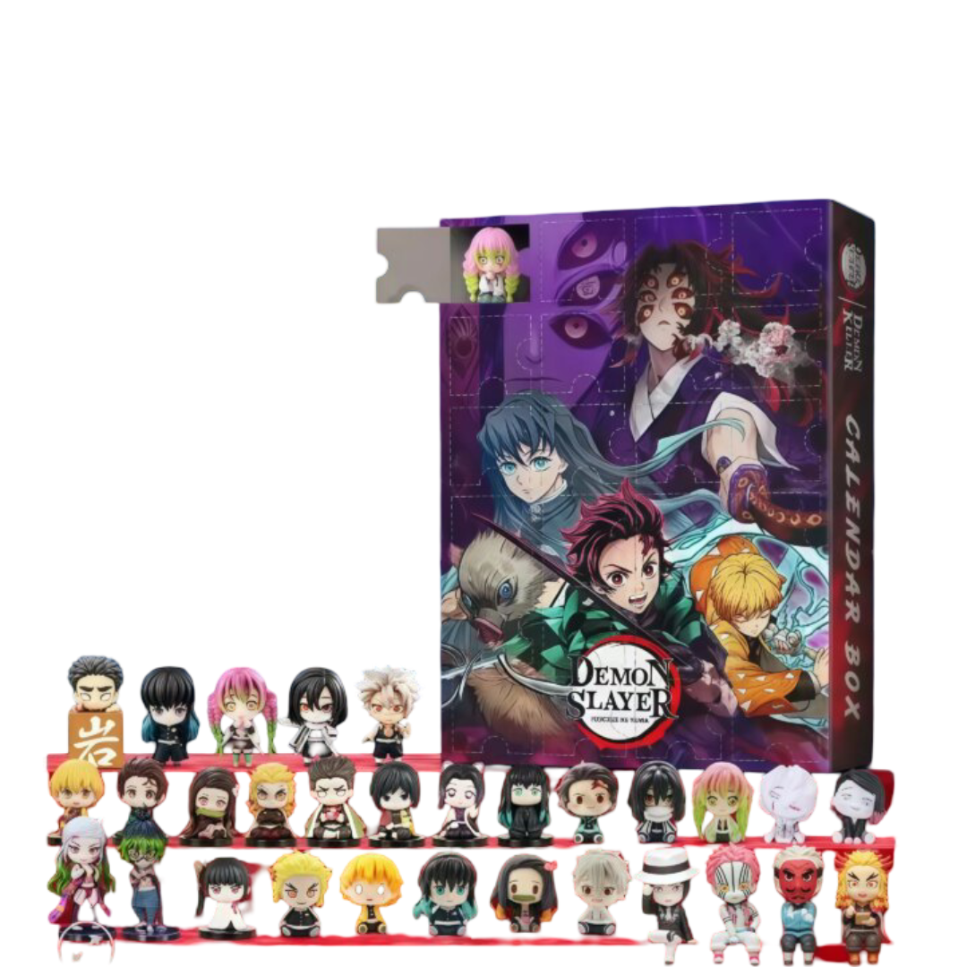 Kawaii Christmas Demon Slayer Advent Calendar Blind Box