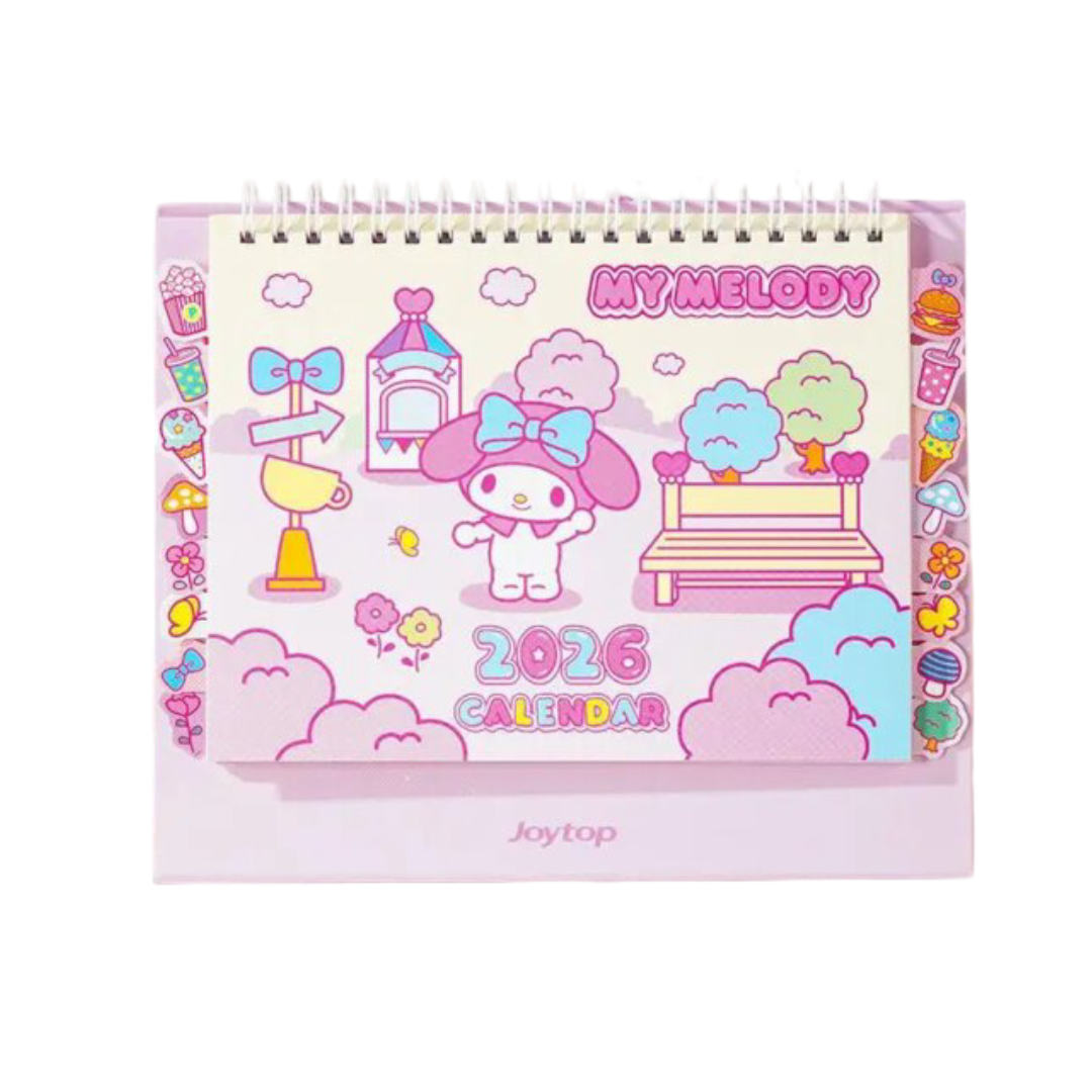 Kawaii Sanrio My Melody Daily Schedule Calendar