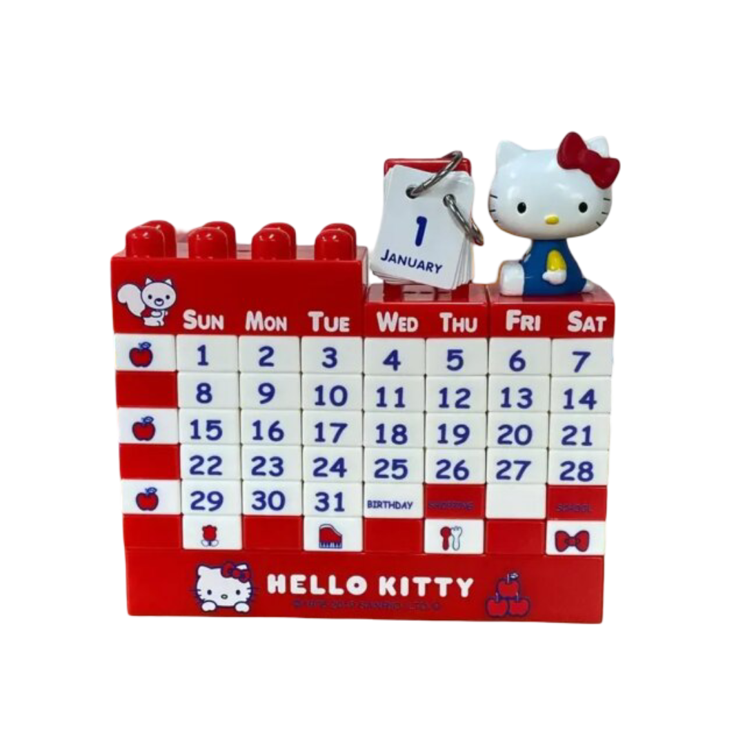 Kawaii Hello Kitty Sanrio Desk Calendar