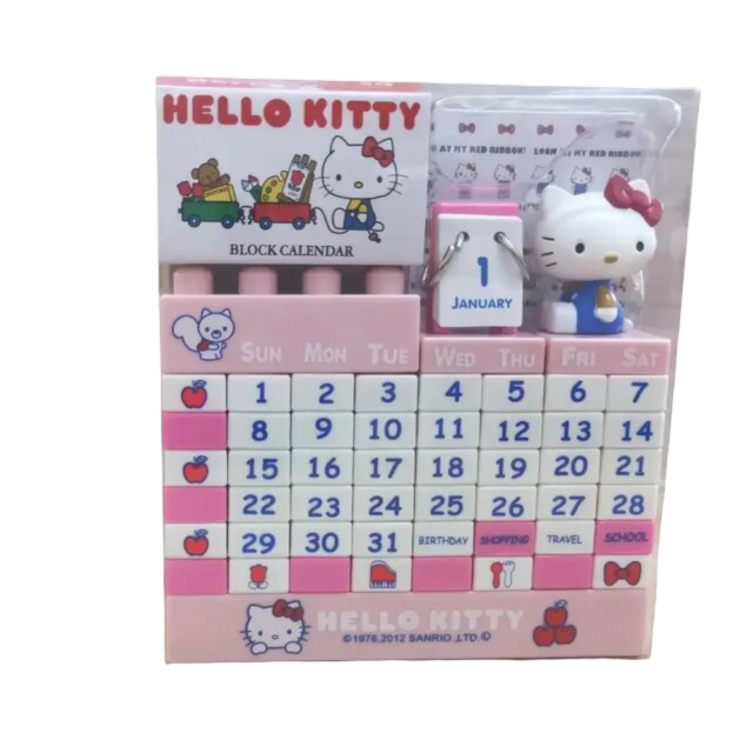 Kawaii Sanrio Hello Kitty Desk Calendar Kawaii Sanrio Hello Kitty Desk Calendar