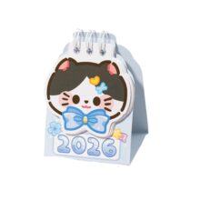 Mini Cat Calendar 2026 Desk Decor Cute Feline Themed Planner Small Tabletop Organizer Home Office Decoration Mini Cat Calendar 2026 Desk Decor Cute Feline Themed Planner Small Tabletop Organizer Home Office Decoration