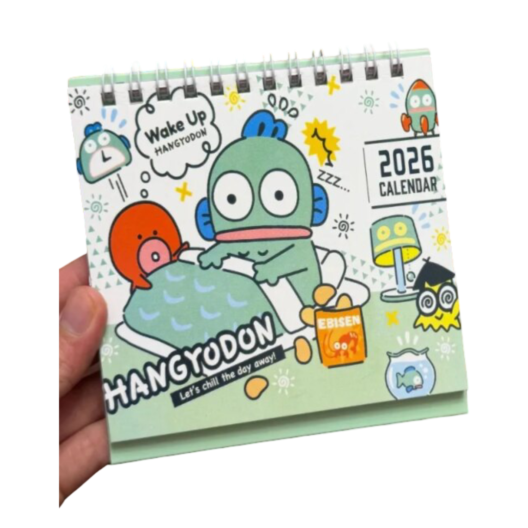Kawaii Hangyodon Mini Calendar Kawaii Hangyodon Mini Calendar