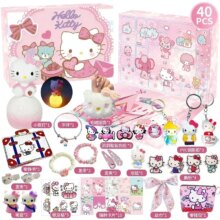 40Pcs Kawaii Sanrio Hello Kitty Christmas Advent Calendar 40Pcs Kawaii Sanrio Hello Kitty Christmas Advent Calendar