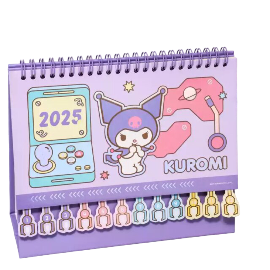 Christmas Anime Sanrio Kawaii Kuromi Calendar