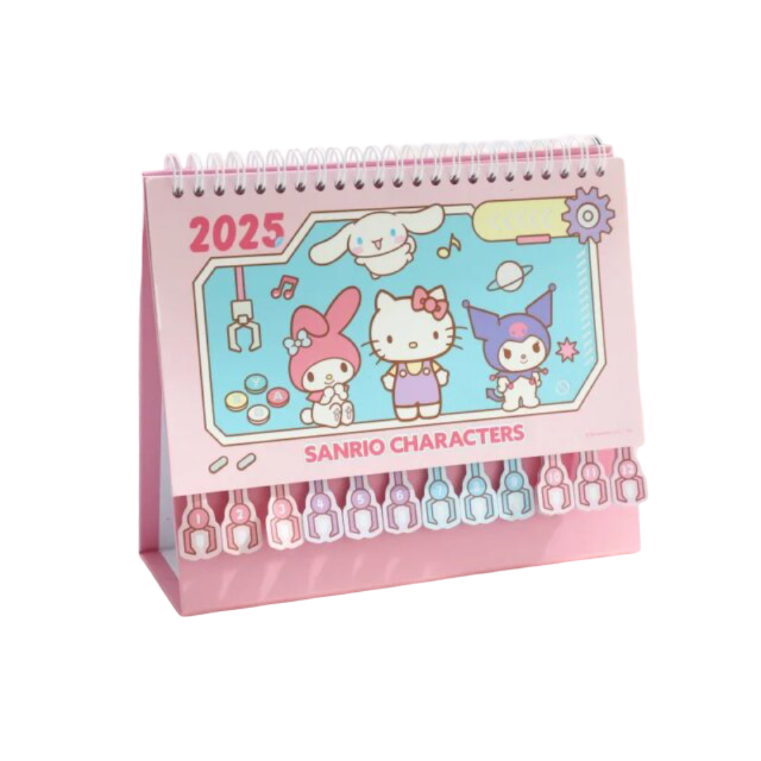 Sanrio Kawaii Character Desk Calendar
