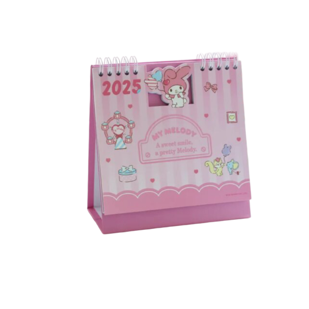 My Melody Kawaii Kuromi Desk Calendar