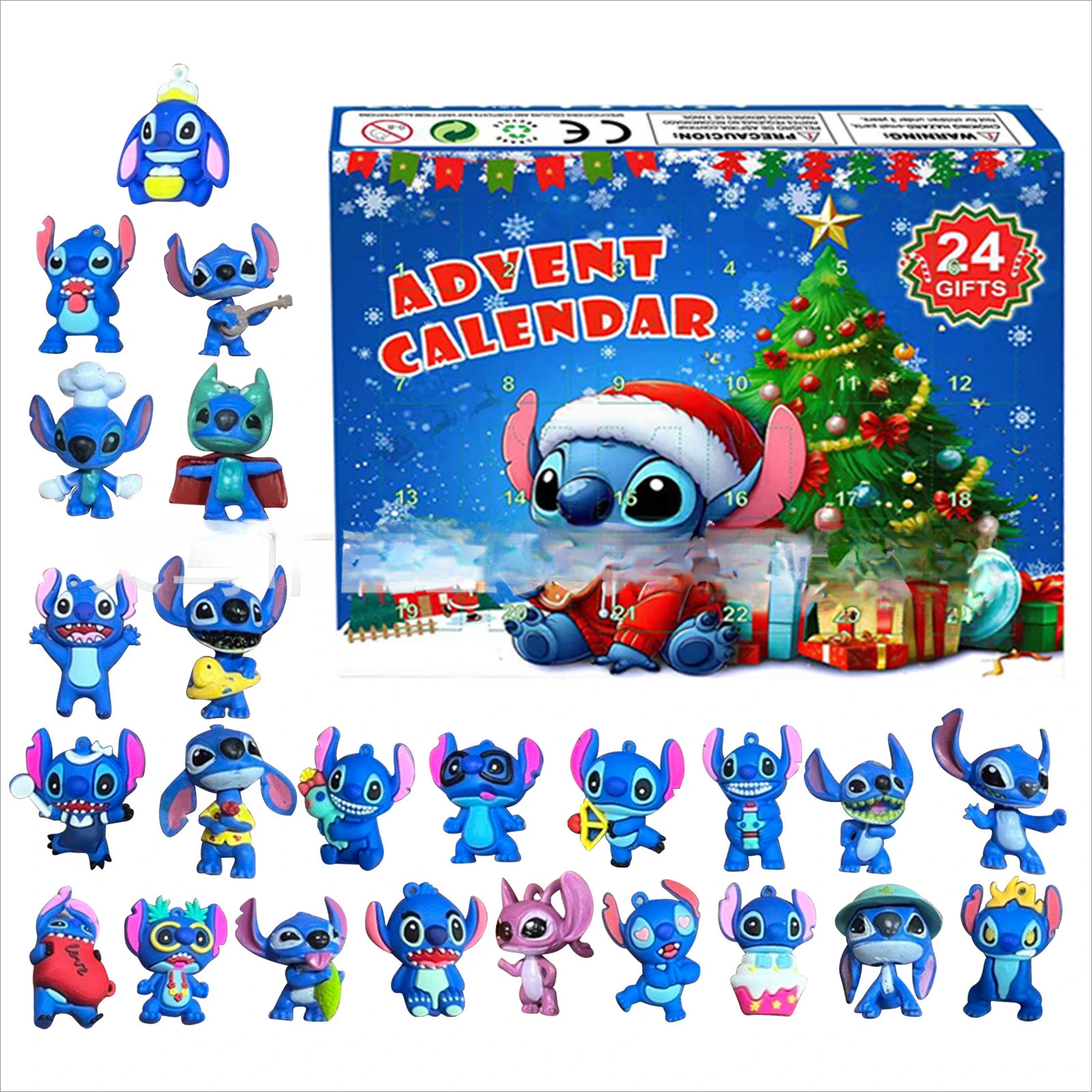 Kawaii Christmas Stitch Advent Calendar