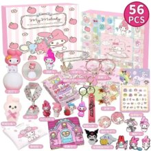 56Pcs Kawaii Sanrio Christmas My Melody Advent Calendar 56Pcs Kawaii Sanrio Christmas My Melody Advent Calendar