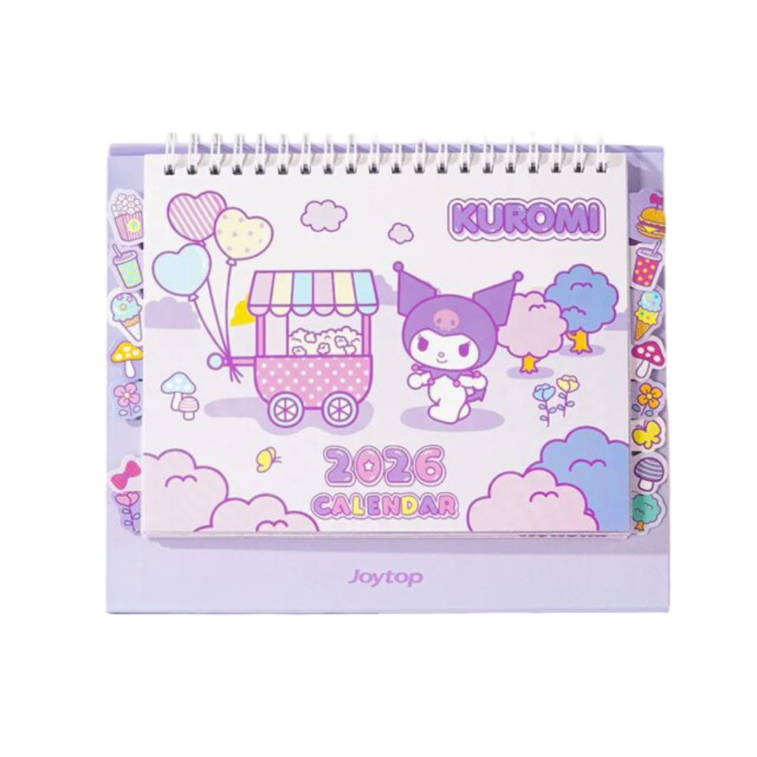 Cartoon Kawaii Kuromi Desk Calendar