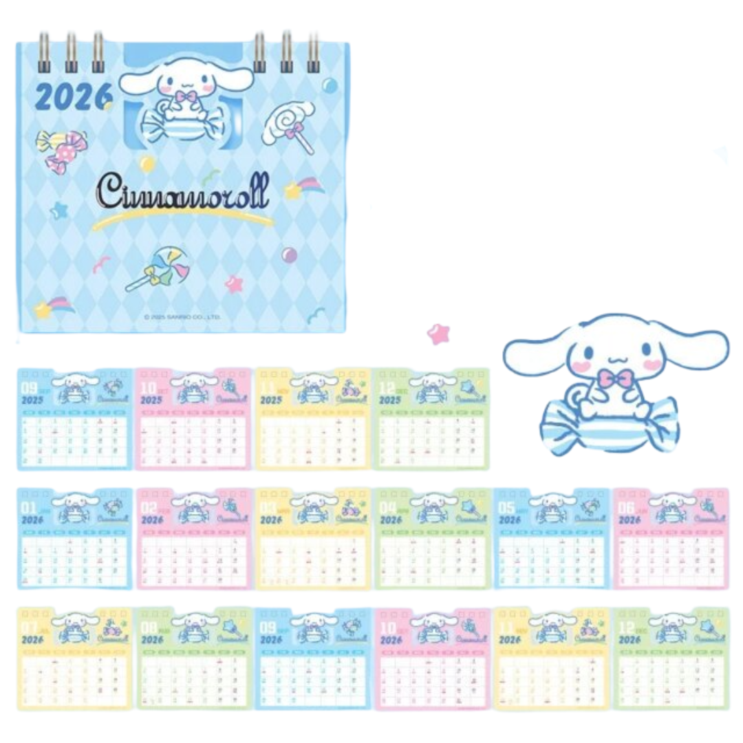 Kawaii Sanrio Cinnamoroll Calendar