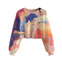 Kawaii Girls KPop Demon Hunters Sweatshirt Children’s Autumn Tops 2025 New Spring And Autumn Thin Fashion Brand Children’s Cloth Kawaii Girls KPop Demon Hunters Sweatshirt Children's Autumn Tops 2025 New Spring And Autumn Thin Fashion Brand Children's Cloth