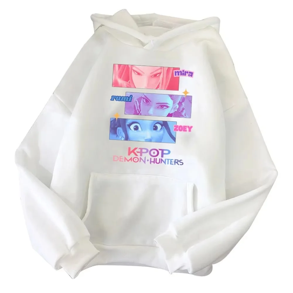 KPop Demon Hunters Anime Kawaii Printed Hoodie