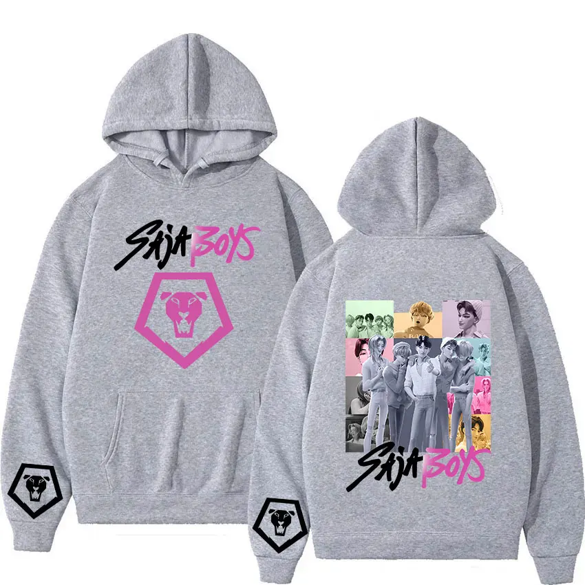 Kawaii KPop Demon Hunters Saja Boys Graphic Hoodie