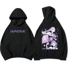 Kawaii KPop Demon Hunters Huntrix Print Hoodie Kawaii KPop Demon Hunters Huntrix Print Hoodie