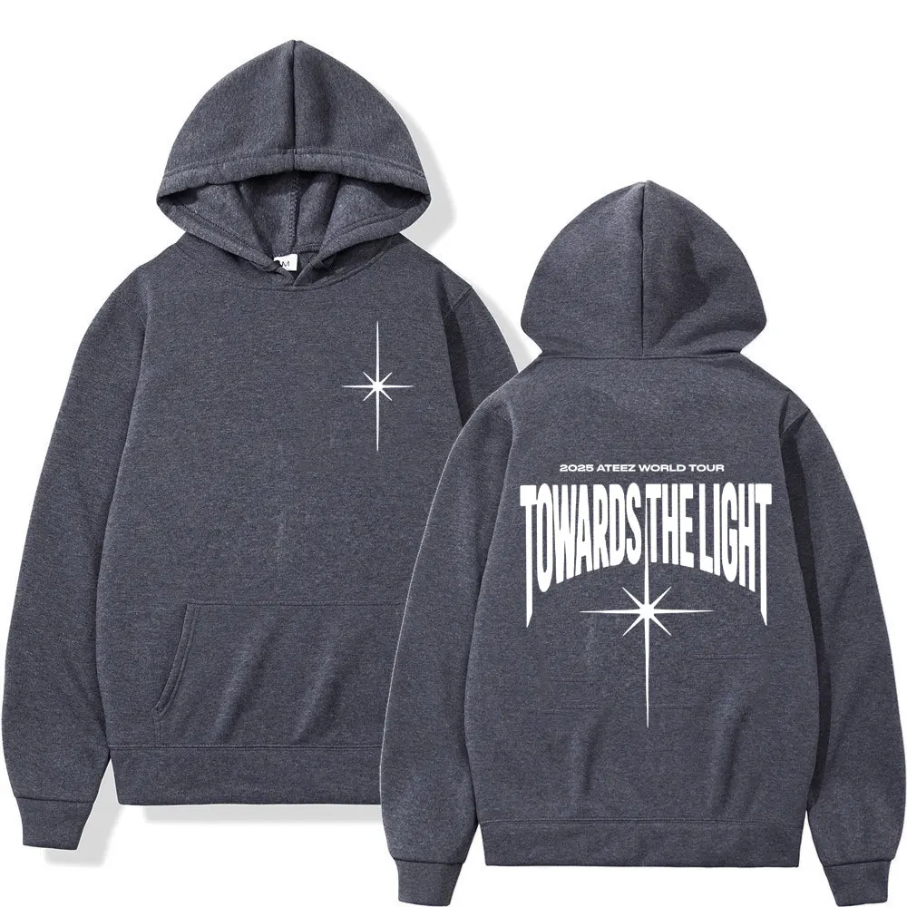 Kawaii Towards The Light Printed Hoodie