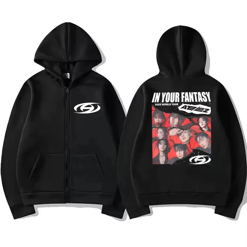 Kawaii KPop In Your Fantasy Tour 2025 Printed Hoodie