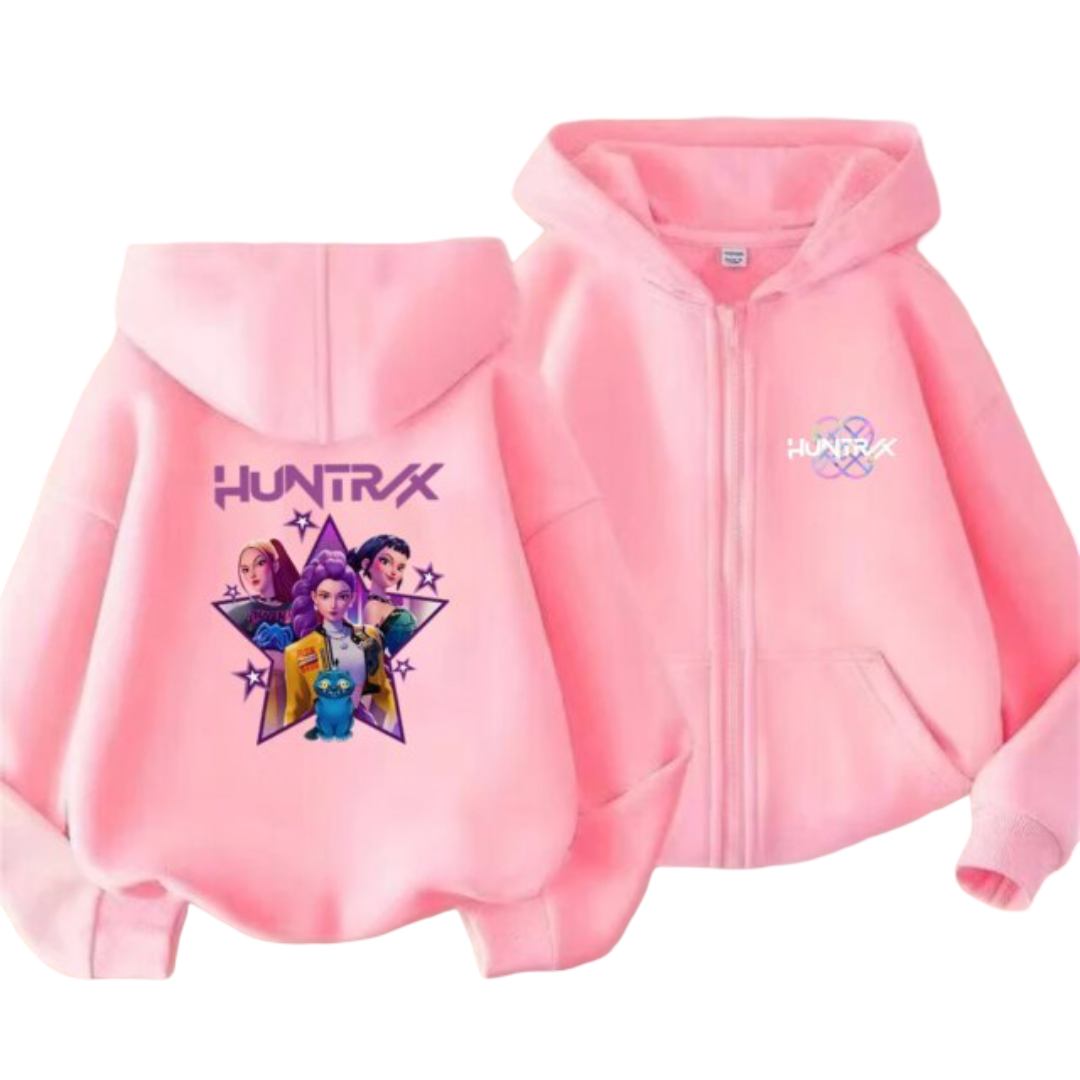 KPop Demon Hunters Huntrix Kawaii Warm Hoodie