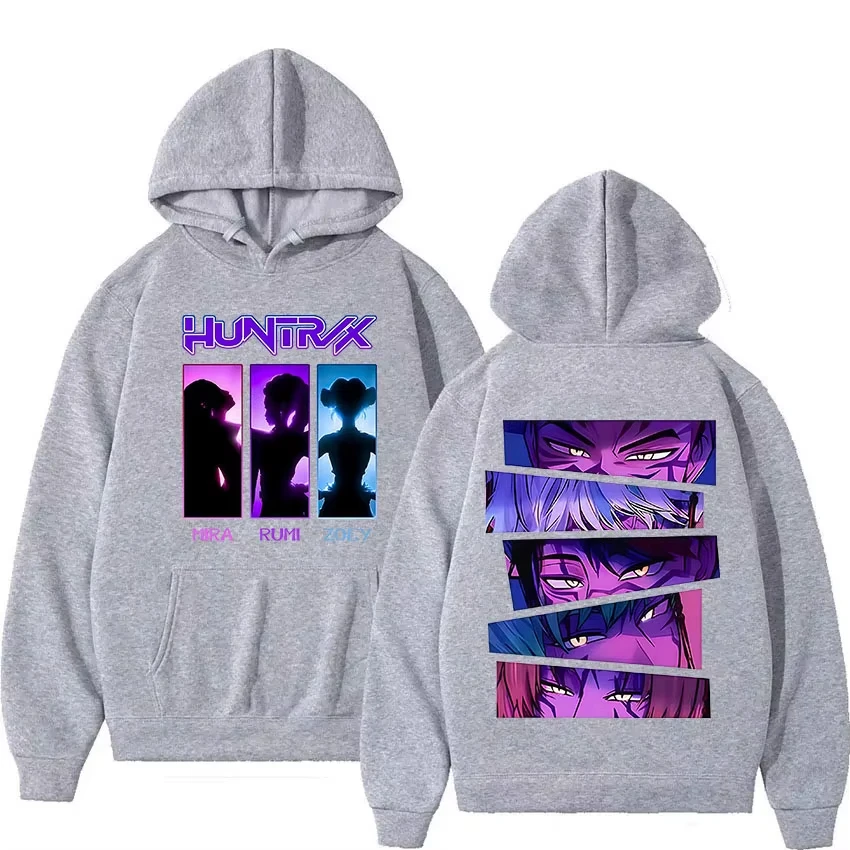 Anime Kawaii KPop Demon Hunters Printed Hoodie