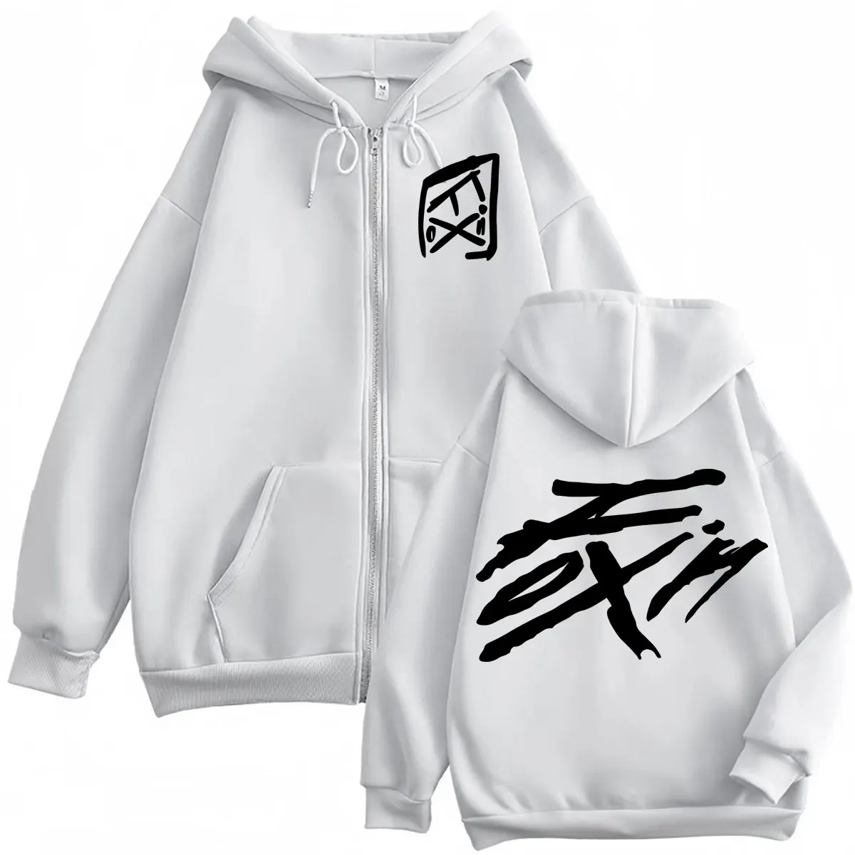 Kawaii Ateez Fixon Zipper Hoodies